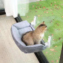 Load image into Gallery viewer, Zakkart Foldable Cat Hammock for Window with Bolster
